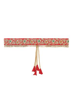 Red waist-belt 5