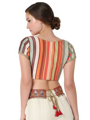 Maroon waist-belt 2