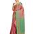 Pink woven art silk saree with blouse