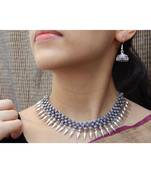 Silver necklace-sets