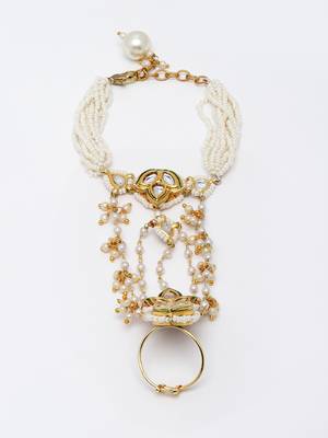 Gold pearl bracelets 3
