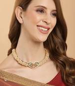 Green pearl necklaces