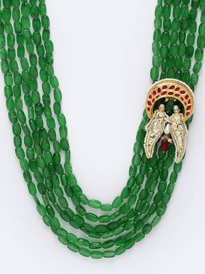 Green pearl necklaces 4