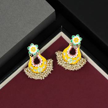 Yellow danglers-drops 2