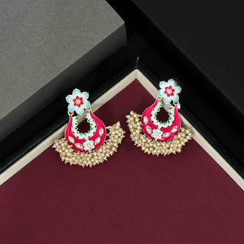 Pink danglers-drops 2
