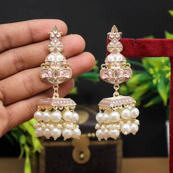 Grey jhumkas 1