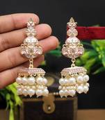 Grey jhumkas