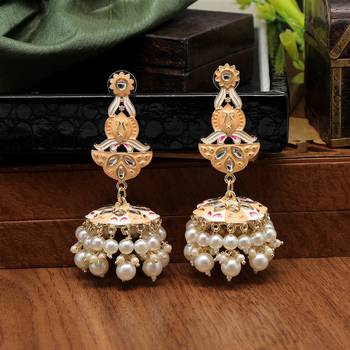 Orange jhumkas 2