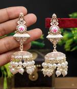 Grey jhumkas