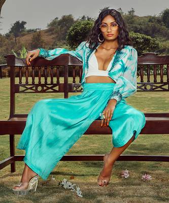 Celestial Blue Co Ord Set 3