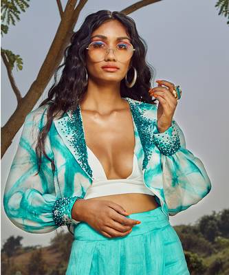 Celestial Blue Co Ord Set 4