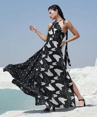 Black Ameera Sundowner Maxi 4
