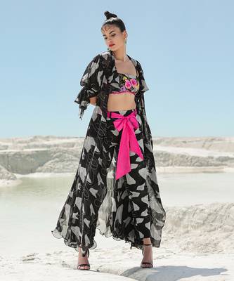 Ameera Blaze Jacket & Colourbliss Crop Pants Set 2
