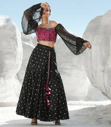 Ameera Drop Shoulder Crop with Wrapsody Skirt