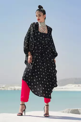 Ameera Boho Kaftaan With Pinkmess Pants