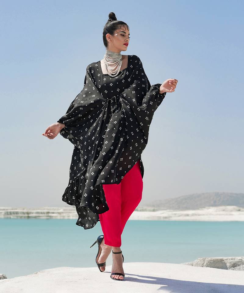 Ameera Boho Kaftaan With Pinkmess Pants