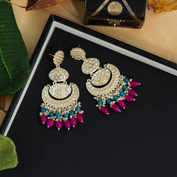 Pink danglers-drops 2