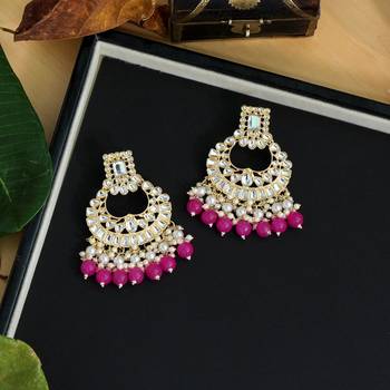 Pink danglers-drops 2