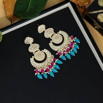 Turquoise danglers-drops 2