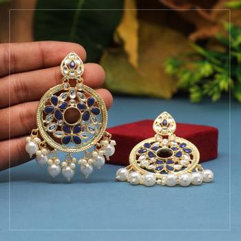 Blue danglers-drops 1