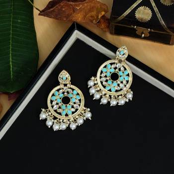 Turquoise danglers-drops 2