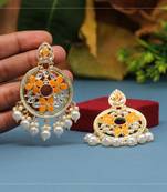 Yellow danglers-drops