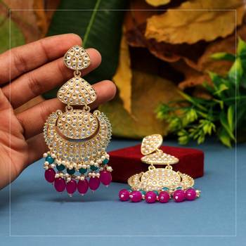 Pink danglers-drops 1