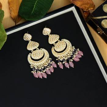 Pink danglers-drops 2
