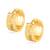 V Shape alloy Gold plated Bali, Chand Bali Earring for Women and Girls- (VFJ1475ERG)