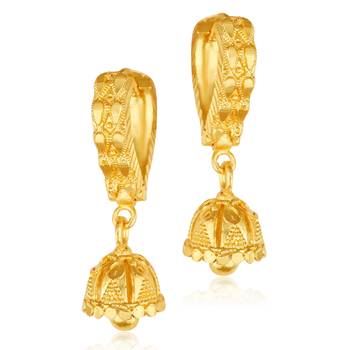 Everyday wear alloy Gold Plated Bali, Bali jhumka, Hoop Earring, Dangle Earring, Earring for Women and Girls VFJ1507ERG 1