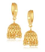 Everyday wear alloy Gold Plated Bali, Bali jhumka, Hoop Earring, Dangle Earring, Earring for Women and Girls VFJ1508ERG