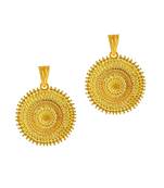 Gold Plated Pack of 2 Locked which are fit any Chain For Woman