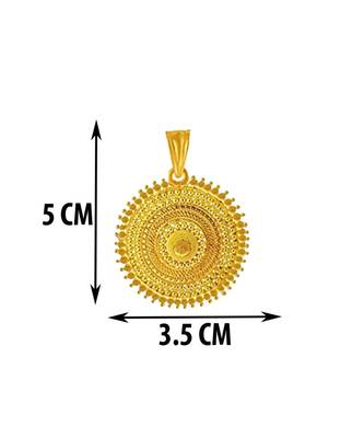 Gold Plated Pack of 2 Locked which are fit any Chain For Woman 2