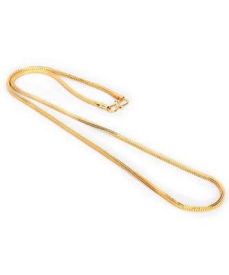 Gold Plated Chain For Woman And Girls 22 inch 1
