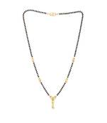 Black bead mangalsutra for woman