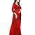Red Georgette Ready To Ship Sarees