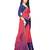 Dark Peach Silk Blend Ready To Ship Sarees