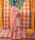 Chanderi Pink Kurta Set