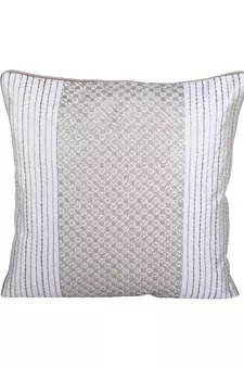 Eyda Glitor Sequins Ivory Color Designer Cushion Cover Set of 2