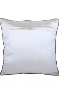 Eyda Glitor Sequins Ivory Color Designer Cushion Cover Set of 2