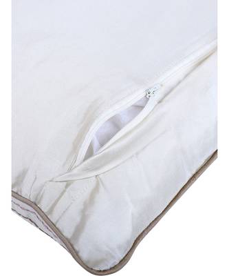 Eyda Glitor Sequins Ivory Color Designer Cushion Cover Set of 2 5