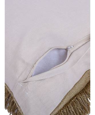 Eyda Khaki Color Designer Cushion Cover Set of 2 5
