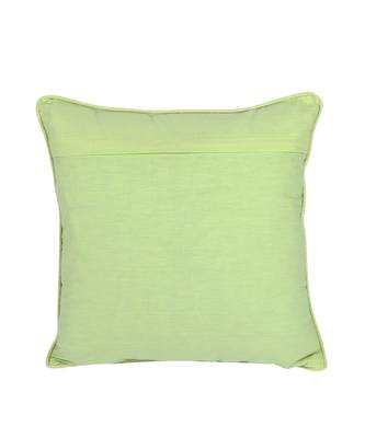 Eyda Corner Boota Green Color Designer Cushion Cover Set of 2 4