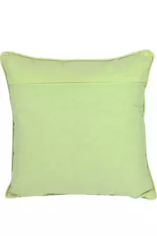 Eyda Corner Boota Green Color Designer Cushion Cover Set of 2