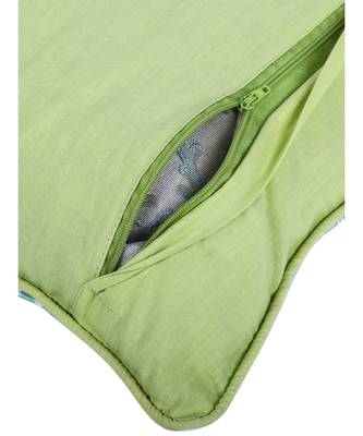 Eyda Corner Boota Green Color Designer Cushion Cover Set of 2 5