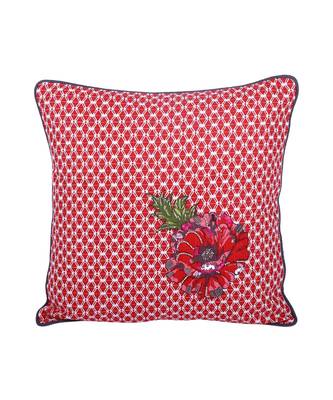 Eyda Corner Boota Pink Color Designer Cushion Cover Set of 2 2