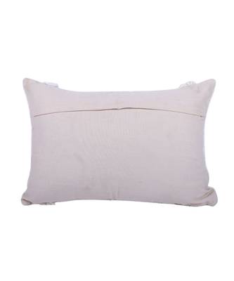 Eyda White Color Designer Cushion Cover Set of 2 3