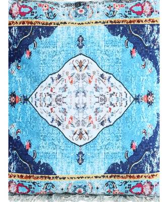 Eyda Digital Print Multi Color Velvet Reversible Cushion Cover Set of 2 4