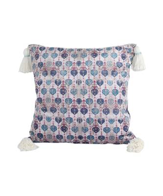 Eyda Digital Print Multi Color Velvet Reversible Cushion Cover Set of 2 3