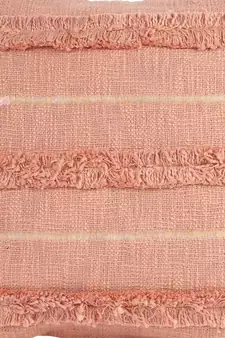 Eyda Premium Cotton Designer peach Color Cushion Cover Set of 2
